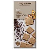 Chocolate blanco ecológico con cacao, 70 g, Benjamissimo