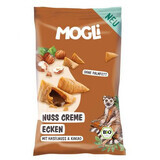 Mini migas eco crujientes con crema de cacao y avellanas, 30 g, Mogli