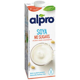 Bebida vegetal de soja sin azúcar, 1L, Alpro