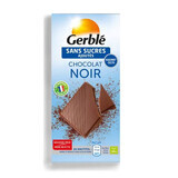 Chocolate negro dietético bajo en hidratos de carbono, 80 g, Gerble