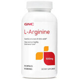 L-Arginin, 500 mg, 90 Kapseln, Gnc