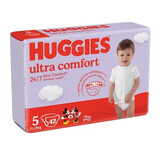 Pañal Ultra Confort, nº 5, 11-25 kg, 42 uds, Huggies