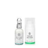 MIZUKI Complexion Package Serum Ácido Hialurónico + Crema Antiarrugas con Vitamina E