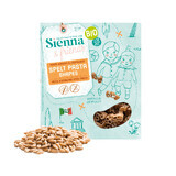 Pasta de trigo espelta ecológica, 12 meses +, 250 g, Sienna &amp; friends