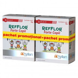 Confezione Promozionale 1+1 Refflor Forte Bambini, 2 x 10 buste, Hyllan