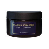 Dode Zee Zout &amp; Tabak &amp; Vanille Olie Lichaamsscrub, 400 g, Dode Zee Parels