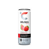 Celsius Energy Drink, Bautura Energizanta Carbogazoasa Cu Aroma De Capsuni Si Guava, 355 Ml