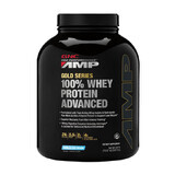 Gnc Amp Gold Series 100% Proteína de Suero Avanzada, Proteína de Suero con Sabor a Vainilla, 2227.5 G