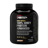 Gnc Amp Gold Series 100% Whey Protein Advanced, wei-eiwit, koekjessmaak en slagroom, 2325 G