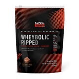 Gnc Amp Wheybolic Ripped, proteine ​​del siero di latte, al gusto di cioccolato, 493,2 G