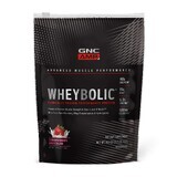 Gnc Amp Wheybolic, Protéines de lactosérum, Arôme fraise, 522 g