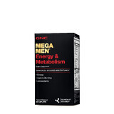 Gnc Mega Men Energía Y Metabolismo, Complejo Multivitamínico Para Hombres, Energía Y Metabolismo, 90 Tb