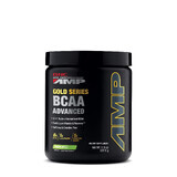 Gnc Pro Performance Amp Gold Series Bcaa Advanced, Fórmula avanzada de Bcaa con sabor a manzana verde, 337,5 G