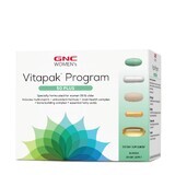 Gnc Women's Vitapak Program 50 Plus, Complejo multivitamínico para mujeres de 50 años o más, 30 sobres