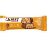 Quest Hero Barrita de proteínas con sabor a chocolate crujiente y mantequilla de cacahuete, 54 G