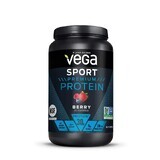 Vega Sport Premium Protein, Proteína Vegetal, Sabor Bayas, 801 G