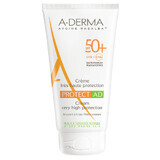 Crème de protection solaire pour peaux atopiques avec SPF 50+, 150 ml, A-Derma Protect AD