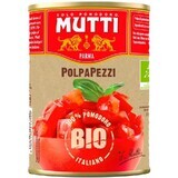 Tomates ecológicos en dados, 400 g, Mutti