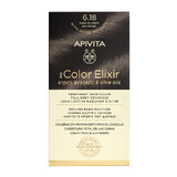 Vopsea pentru par My Color Elixir, nuanta 6.18, Apivita