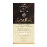 Tinte My Color Elixir, tono 6.43, Apivita