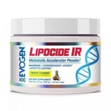 Pulbere pentru accelerarea metabolismului cu aroma de fructe tropicale Lipocide IR, 156 gr, Evogen Nutrition