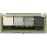 Alverde Naturkosmetik Lidschatten-Palette vier Smokey Eyes, 4 g