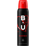 B.U. HEARTBEAT Desodorante corporal en spray, 150 ml