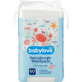 Babylove Tampons de nettoyage pour bébés, 60 pièces