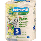 Babylove Nature junior luiers nr.5, 18 stuks