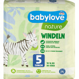 Couches Babylove nature Eco numéro 5, 30 pièces