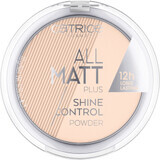 Catrice Polvos Compactos All Matt Plus Shine Control 010 Transparente, 10 g