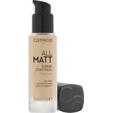 Catrice All Matt Shine Control fond de ten 020N Nude Beige, 30 ml