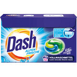 Capsules de lessive Dash 3in1 Alpen Frische, 12 pièces