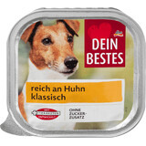 Pienso para perros Dein Bestes con mucha carne de pollo, 300 g