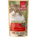 Dein Bestes croquettes pour chats au bœuf, 50 g