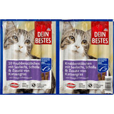 Dein Bestes snack para gatos con salmón y platija, 50 g