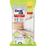 Denkmit Lingettes humides citron vert et basilic, 50 pcs