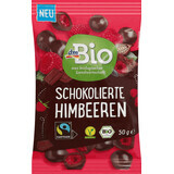 DmBio Frambuesa en chocolate, ECO, 50 g