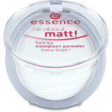 Essence Cosmetics Polvos compactos fijadores All about matt, 8 g