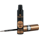 Essence Cosmetics Liquid Ink tuș ochi Waterproof 02 Ash Brown, 3 ml