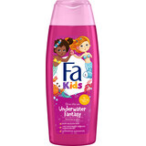 Fa kids Gel de ducha y champú Underwater Fantasy para niños, 250 ml