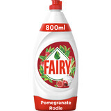 FAIRY Lavavajillas líquido granada y naranja roja, 800 ml