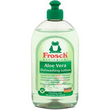 Líquido lavavajillas Frosch Aloe, 500 ml