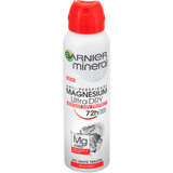 Garnier Desodorante Mineral Spray Magnesio, 150 ml