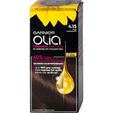 Garnier Olia Ammoniavrije permanente haarverf 4.15 donkere chocolade, 1 st