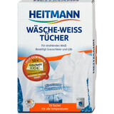 HEITMANN Lingettes blanches, 20 pièces