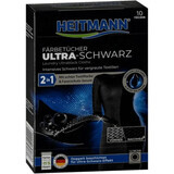 HEITMANN Serviettes de lavage noires, 10 pièces