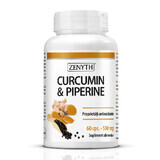 Curcumin & Piperin, 60 Kapseln, Zenyth