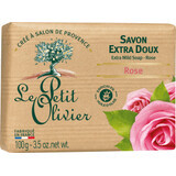 Le Petit Olivier Jabón Sólido de Rosas, 100 g