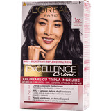 Loreal Paris EXCELLENCE CREME Tinte permanente con amoníaco 1, 1 ud.